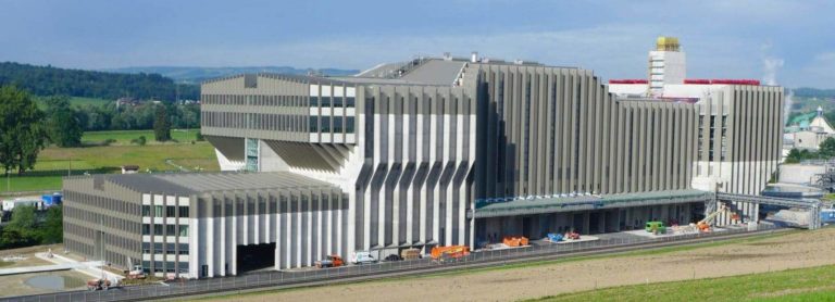 Renergia Perlen waste to energy plant in Switzerland
