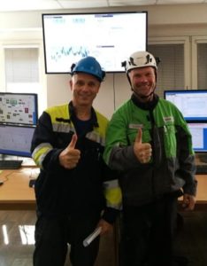 Integrated Global Services IGS Petr Duroska and Plant Manager