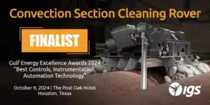 convection section cleaning rover finalist in gulf energy excellence awards 2024